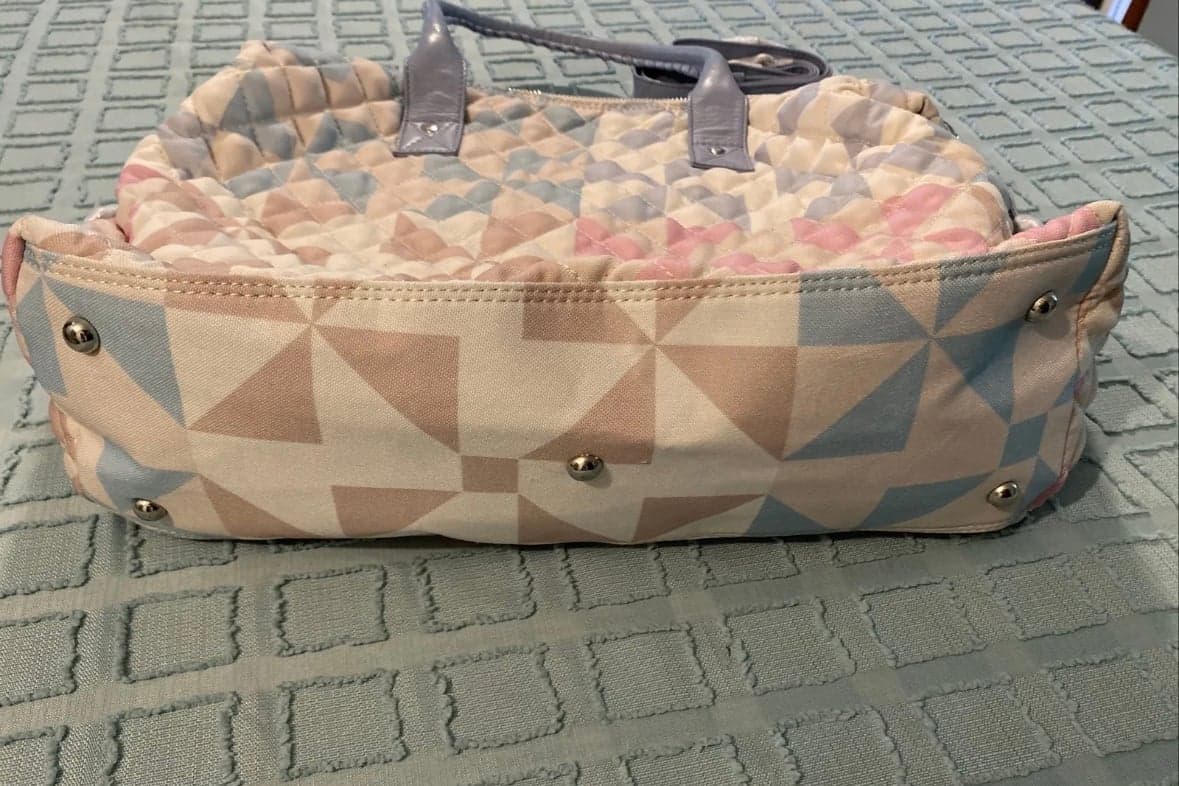 NEW Urban Outfitters Purse Hand Bag Shoulder Pastel Nunoo Bobby Patchwork - Thumbnail 5