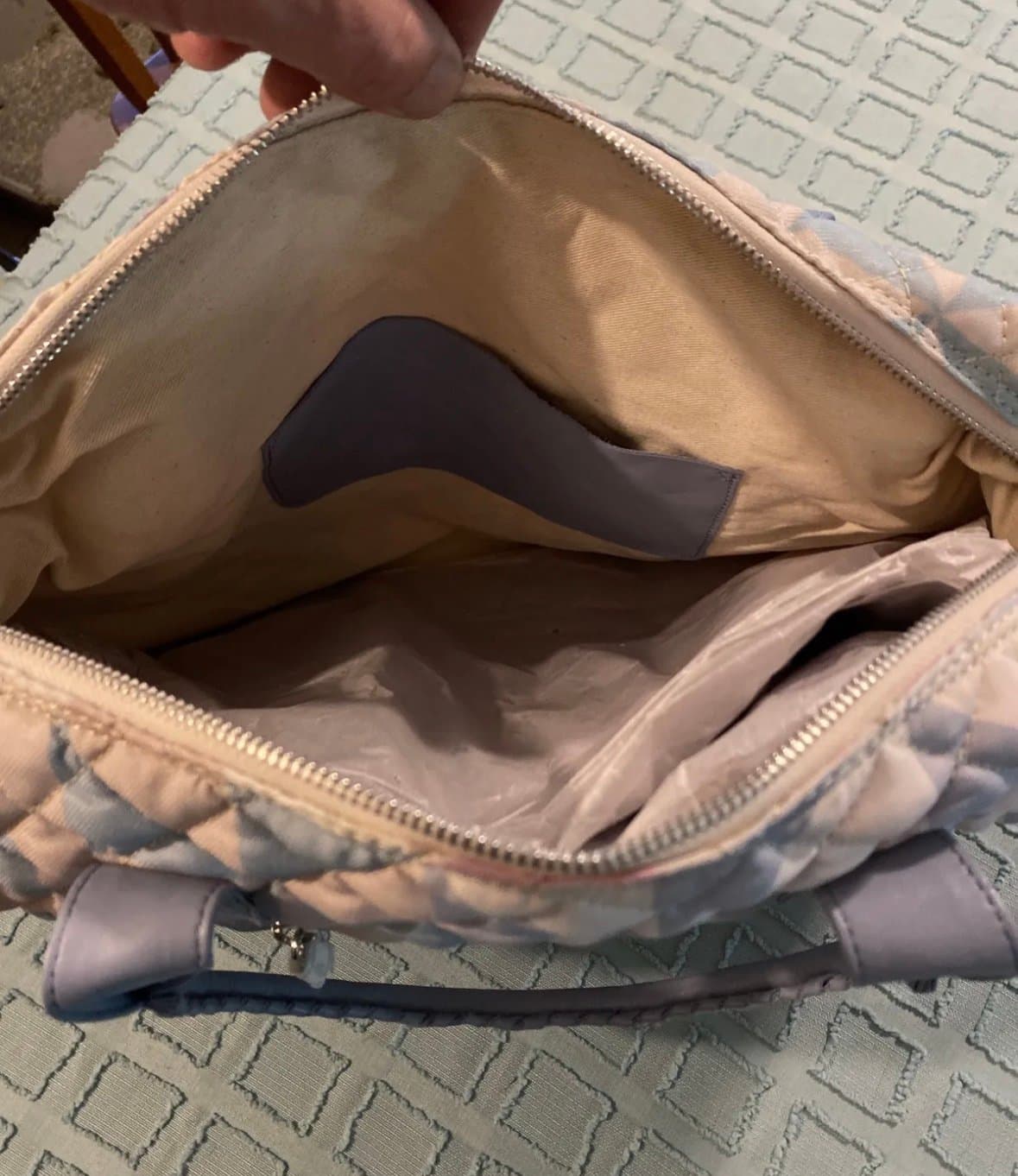 NEW Urban Outfitters Purse Hand Bag Shoulder Pastel Nunoo Bobby Patchwork - Thumbnail 8