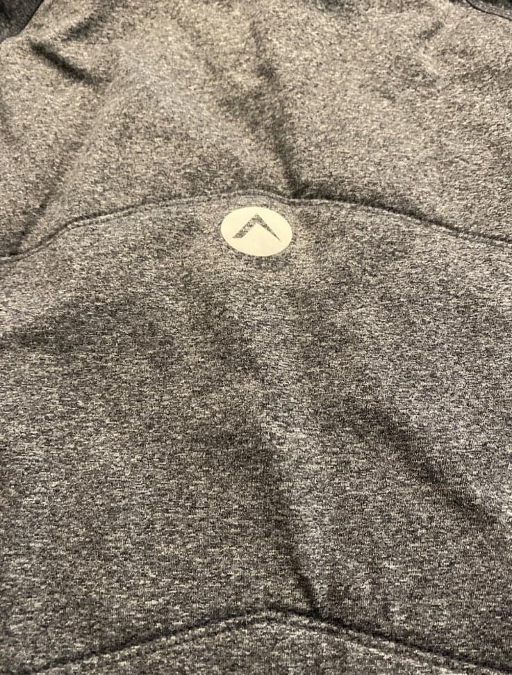 OROS Women's 1/4 Zip Black Pullover Athletic Thin Pad Insulated Sweatshirt XL - Thumbnail 6
