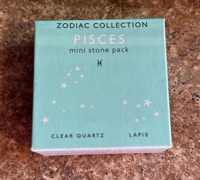 Zodiac Collection, Pisces: Mini Stone Pack Clear Quartz & Lapis NEW!,