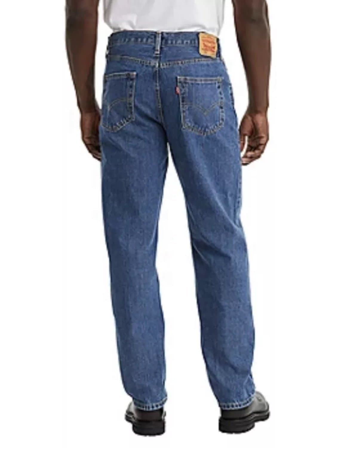 NWT Levi's 550 Jeans Mens 32x29 Blue Denim Relaxed Fit Tapered Leg 100% Cotton - Thumbnail 2