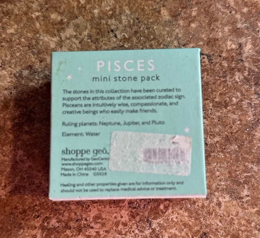 Zodiac Collection, Pisces: Mini Stone Pack Clear Quartz & Lapis NEW!, - Thumbnail 3