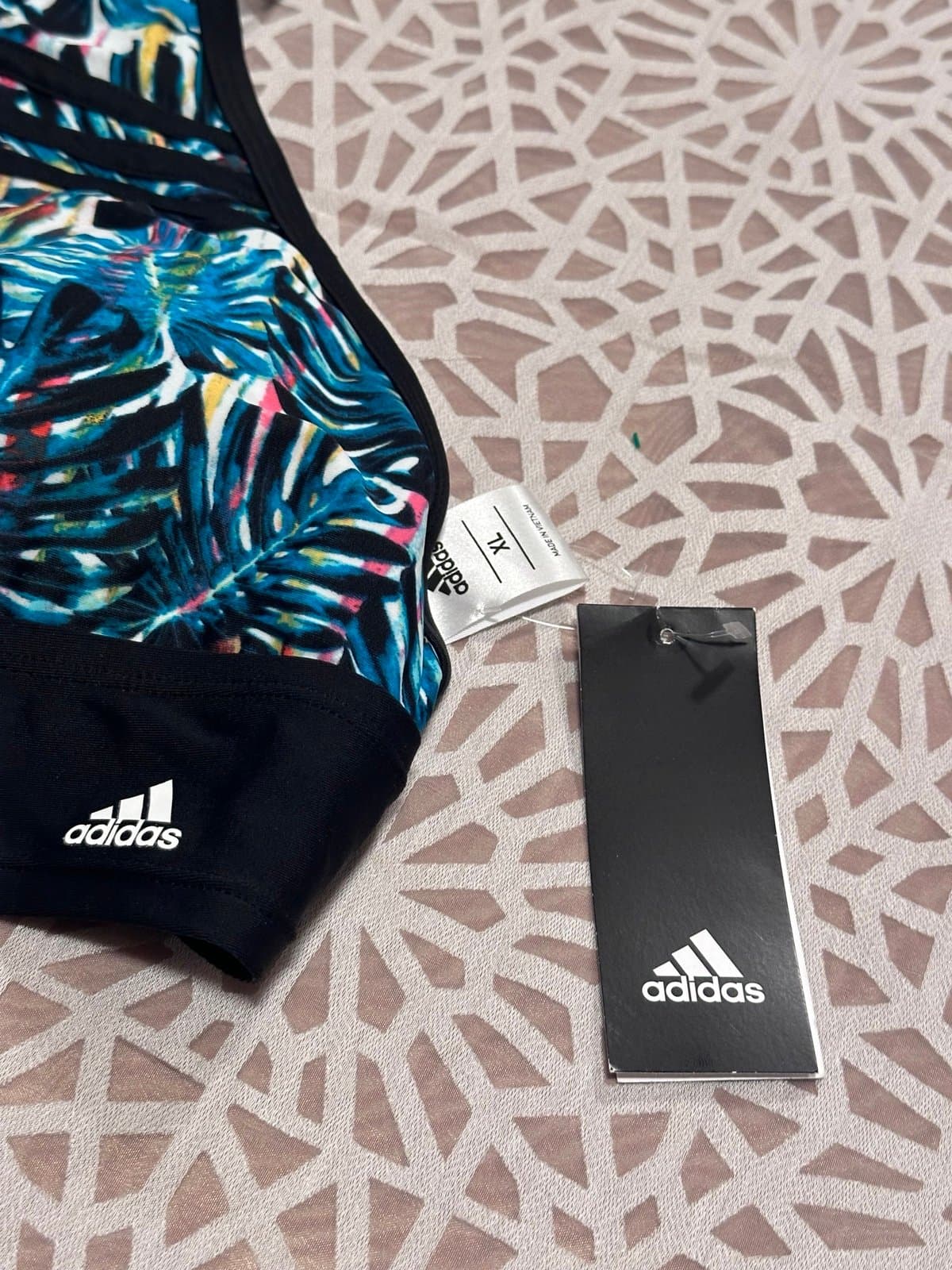 Adidas Bikini Top XL Racerback 3ABF098 * Top Only* NWT!! - Thumbnail 2
