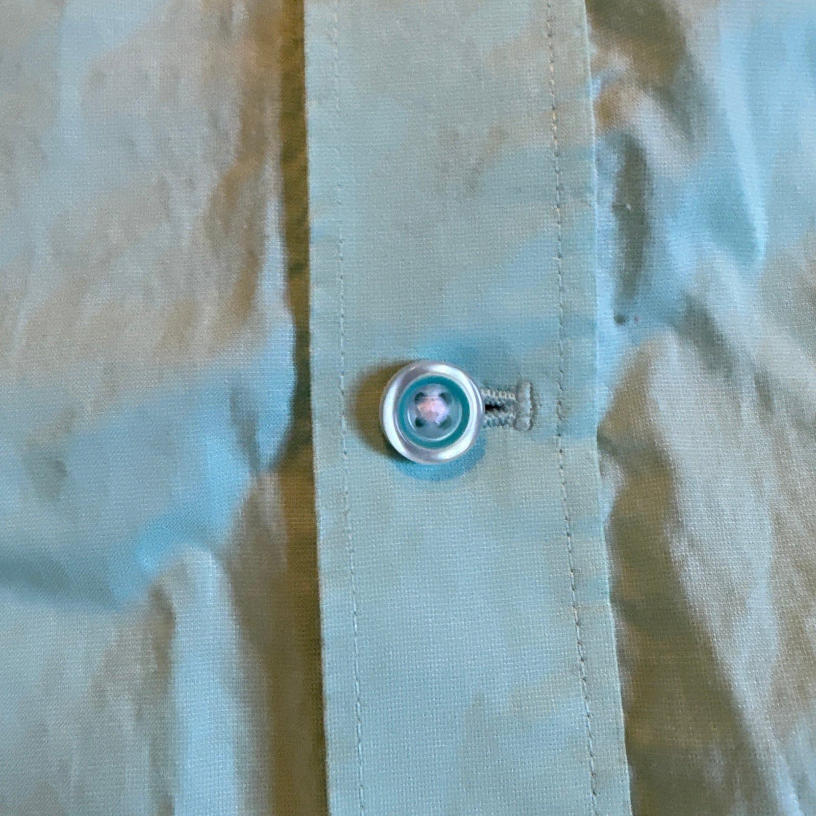 Robert Graham X Aqua Button Up Flip Cuff Long Sleeve Dress Shirt Men’s XXL - Thumbnail 4