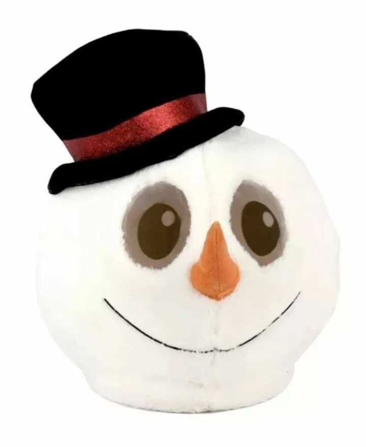 Maskimals oversized stuffed mask Frosty!