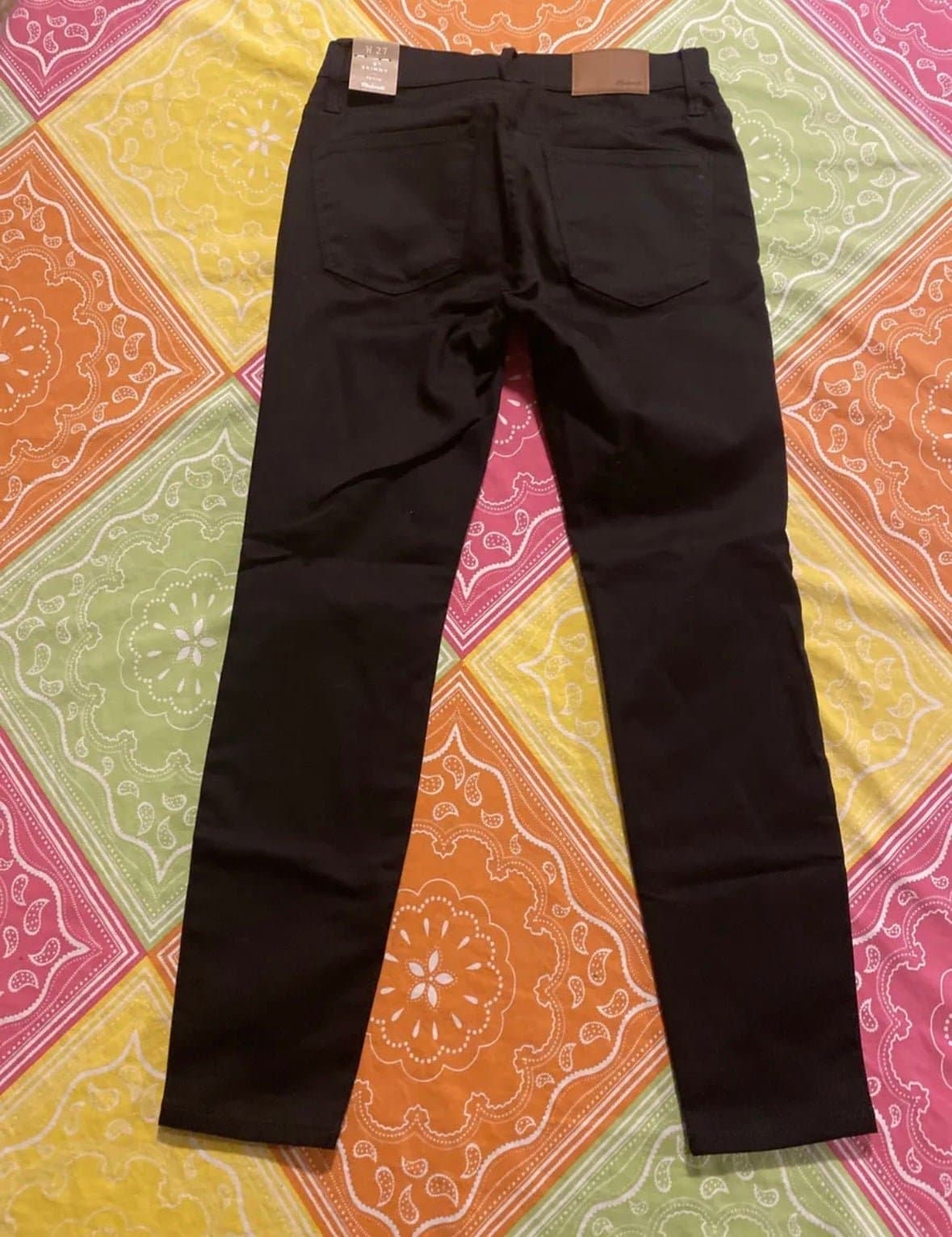 Madewell 8" Skinny Jeans in Carbondale Wash Black Size 27 Petite Style J9158 NWT - Thumbnail 3