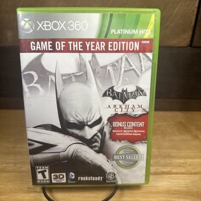 Batman Arkham City Game of the Year (2012) – Xbox 360 – Microsoft – Rocksteady