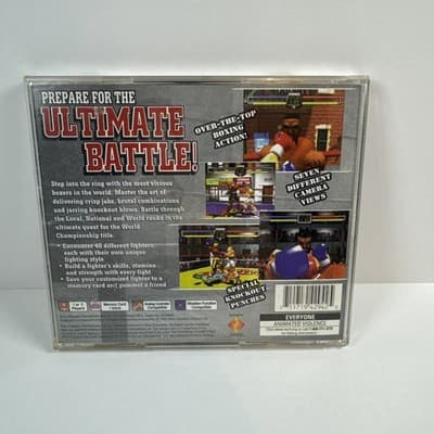 Contender – PlayStation 1 – Sony – Hudson Soft – No Manual - Thumbnail 2