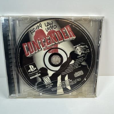 Contender – PlayStation 1 – Sony – Hudson Soft – No Manual