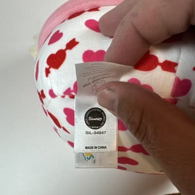2025 Squishmallows Hello Kitty Melody Cupid Valentine's Plush 12" - Thumbnail 6