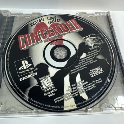 Contender – PlayStation 1 – Sony – Hudson Soft – No Manual - Thumbnail 3