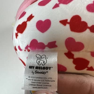 2025 Squishmallows Hello Kitty Melody Cupid Valentine's Plush 12" - Thumbnail 5