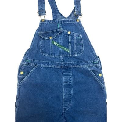 Key Imperial Vintage Denim Overalls Men W36 L34 Workwear Aristocrat of Overalls - Thumbnail 3