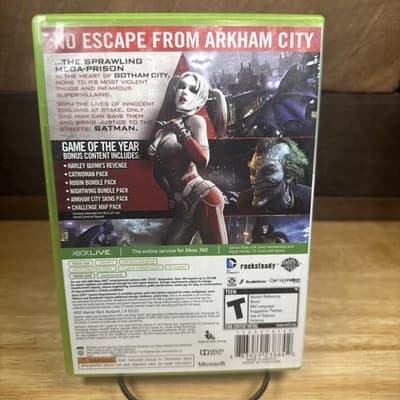 Batman Arkham City Game of the Year (2012) – Xbox 360 – Microsoft – Rocksteady - Thumbnail 2