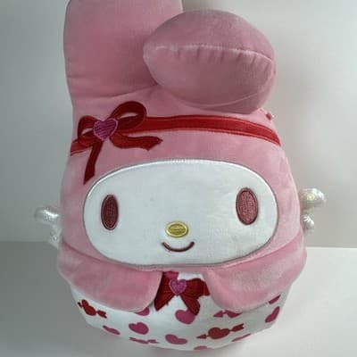 2025 Squishmallows Hello Kitty Melody Cupid Valentine's Plush 12"
