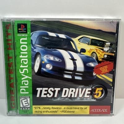 Test Drive 5 (1998) Greatest Hits – PlayStation 1 – Sony – Pitbull Syndicate