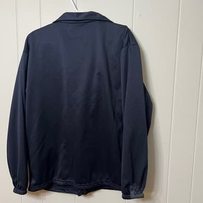 USA Olympic Team Jacket Navy Blue Track Zip Up Athletic Coat Men's Size L - Thumbnail 4