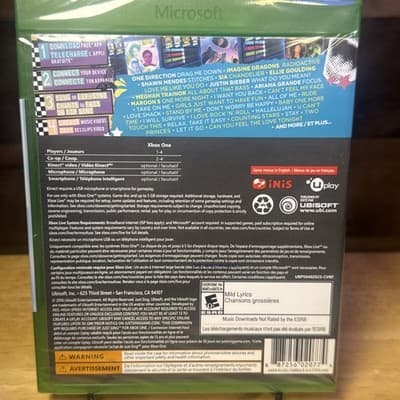 Just Sing (XBOX ONE) **BRAND NEW** FACTORY SEALED*** - Thumbnail 2