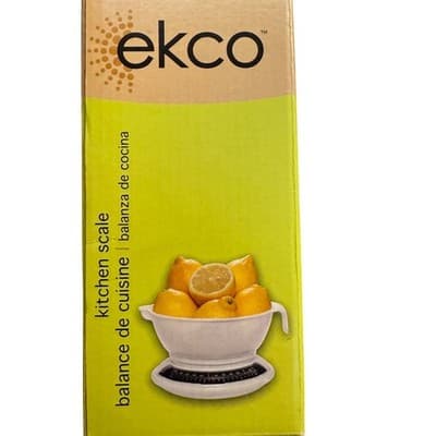 Ekco Kitchen Scale 5 lb Capacity Mechanical Analog with Removable Bowl 1094909 - Thumbnail 3