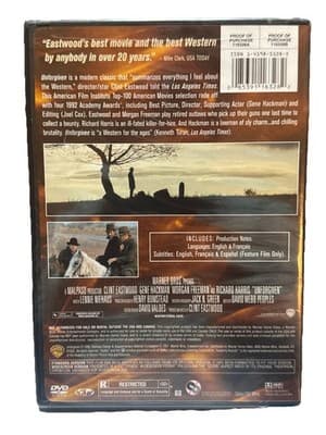 Unforgiven (1992) – DVD – Clint Eastwood – New Sealed - Thumbnail 2