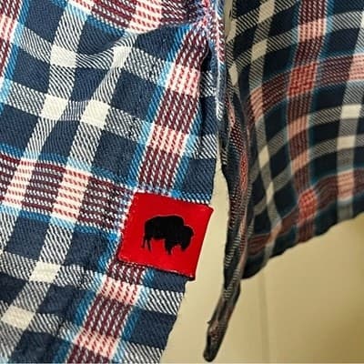 Mountain Khakis Shoreline Shirt Plaid Short Sleeve Button Down Relaxed Mens XL - Thumbnail 3