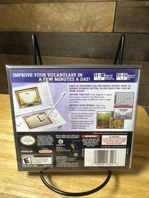 My Word Coach (2007) – Nintendo DS – Nintendo – New Sealed - Thumbnail 2