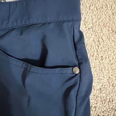 Adidas Mens 5 Pocket Performance Golf Pants Stretch Navy Blue ADVR0856 38x30 - Thumbnail 3