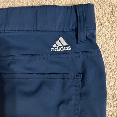 Adidas Mens 5 Pocket Performance Golf Pants Stretch Navy Blue ADVR0856 38x30 - Thumbnail 5