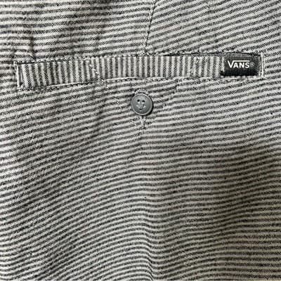 Vans Off The Wall Striped Chino Walkshorts Skate Shorts Grey Men's Size 36 - Thumbnail 10