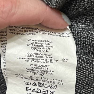 Vans Off The Wall Striped Chino Walkshorts Skate Shorts Grey Men's Size 36 - Thumbnail 7