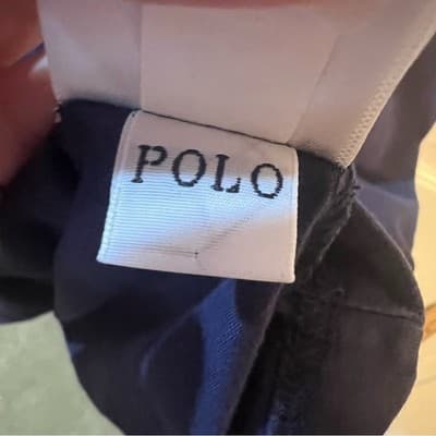 Polo Ralph Lauren Navy Blue Lightweight Cotton Jersey Hoodie Red Pony Men's 2XLT - Thumbnail 7