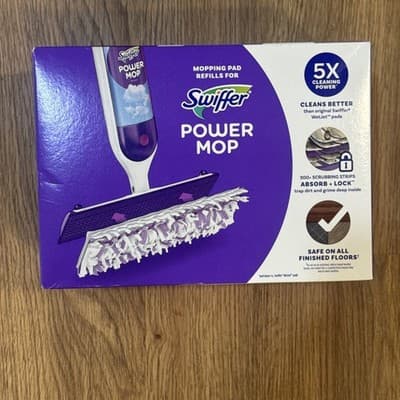 Swiffer PowerMop Mopping Pad 2 Full 5/Pack (08188) - Thumbnail 2