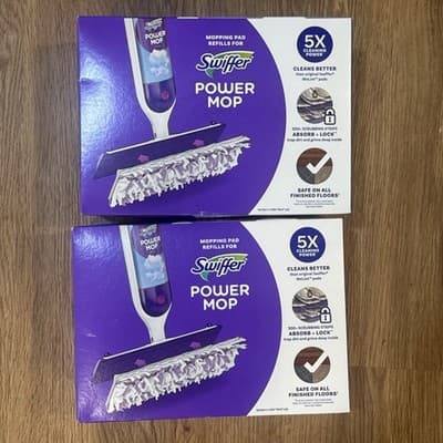 Swiffer PowerMop Mopping Pad 2 Full 5/Pack (08188)