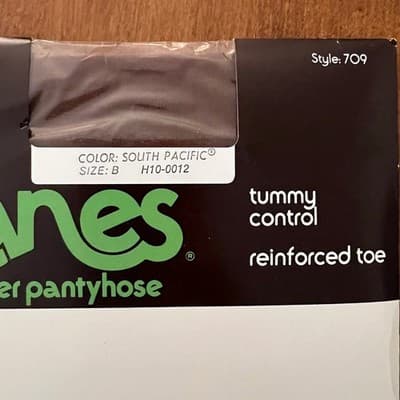 Vintage 1985 Hanes Ultra Sheer Pantyhose Size B Tummy Control Style 709 Lot of 2 - Thumbnail 3