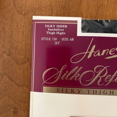 Brand New Hanes Silk Reflections Hosiery 3-Pack Mixed Lot - Thumbnail 3