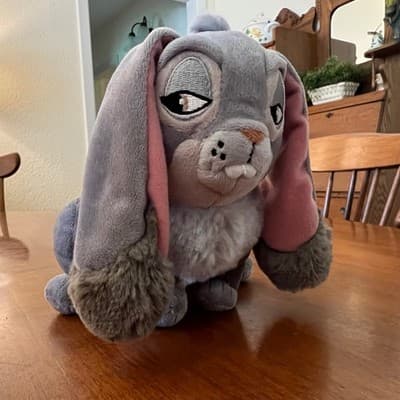Authentic Disney Store Clover the Rabbit Plush Sofia the First Size 5.5 Inches - Thumbnail 2