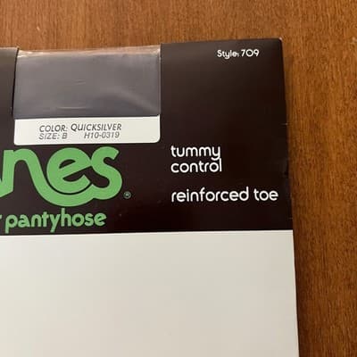 Vintage 1985 Hanes Ultra Sheer Pantyhose Size B Tummy Control Style 709 Lot of 2 - Thumbnail 6