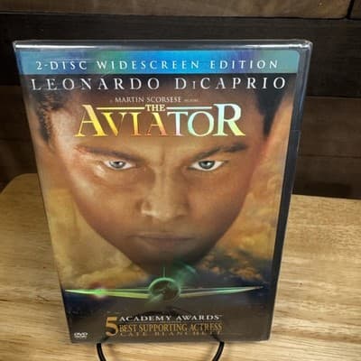 The Aviator (2005) – DVD - Leonardo DiCaprio - 2 Disc Widescreen Edition