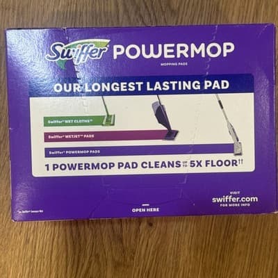 Swiffer PowerMop Mopping Pad 2 Full 5/Pack (08188) - Thumbnail 3