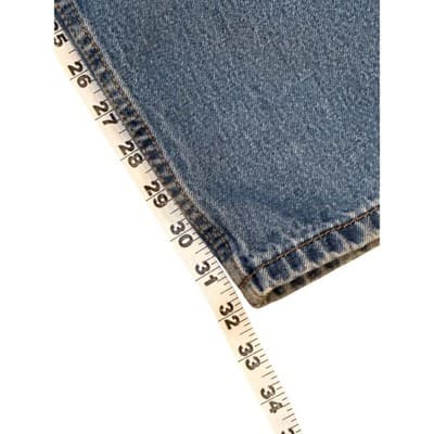 Levis 550 Relaxed Fit Jeans Mens 40x32 Medium Wash Blue Tapered Leg Denim - Thumbnail 5