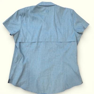 Magellan Fish Gear Women's XL Fishing Shirts Lot of 2 Classic Fit Blue & Coral - Thumbnail 5