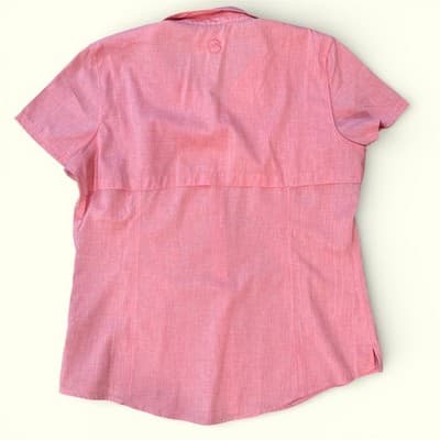 Magellan Fish Gear Women's XL Fishing Shirts Lot of 2 Classic Fit Blue & Coral - Thumbnail 7