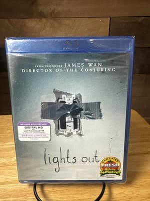 Lights Out (2016) – Blu-ray – Horror Thriller – New Sealed