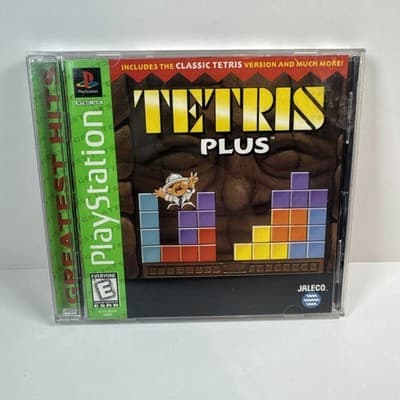 Tetris Plus (1997) – PlayStation 1 – Sony – Taito – Complete CIB