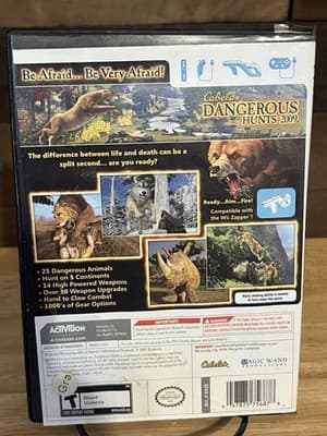 Cabela’s Dangerous Hunts 2009 (2008) – Wii – Nintendo – Sand Grain Studios - Thumbnail 2