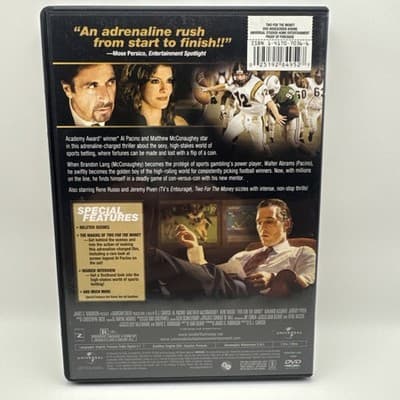 Two for the Money (DVD, 2005) - Thumbnail 2