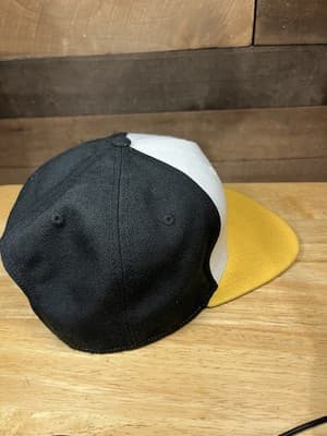 Five Nights at Freddy’s Unisex Snapback Hat Black White Adjustable - Thumbnail 4