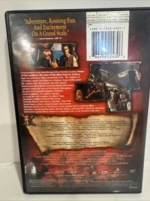 Pirates of the Caribbean: The Curse of the Black Pearl (DVD, 2003) - Thumbnail 2