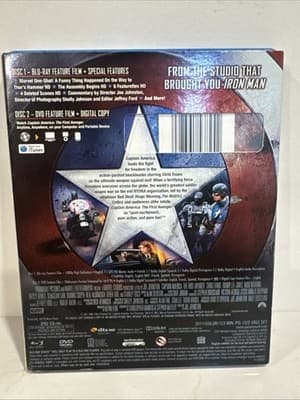 Captain America: The First Avenger (Blu-ray, 2011) - Thumbnail 2
