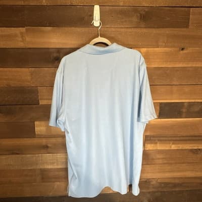 Greg Norman Golf Polo Shirt Play Dry Light Blue Size XXL - Thumbnail 3